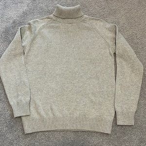 Jeanne Pierre Grey Turtleneck Sweater XL